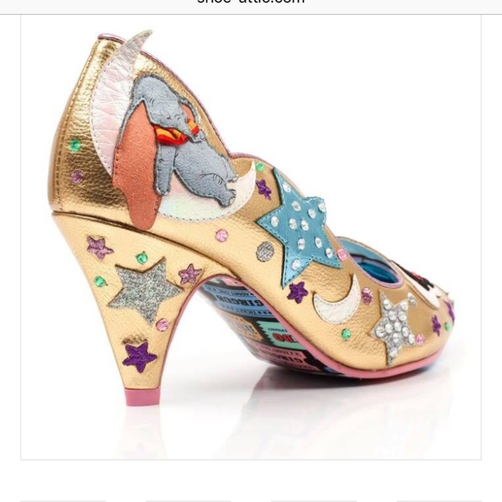 NIB ๐โค๏ธ irregular Choice Dumbo Heels - Picture 2 of 4